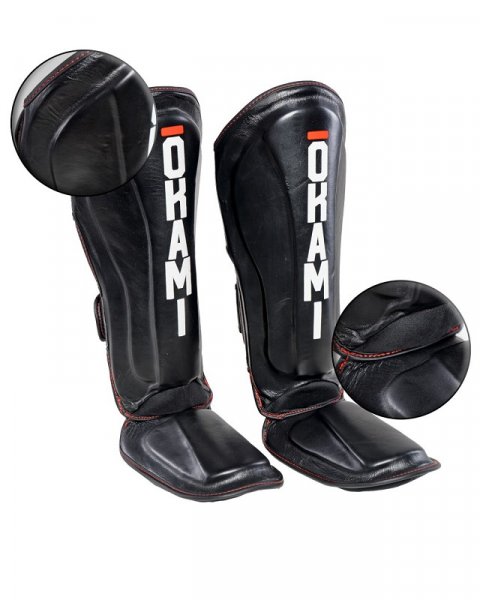 Okami fightgear Schienbeinschoner Competitor - Leder